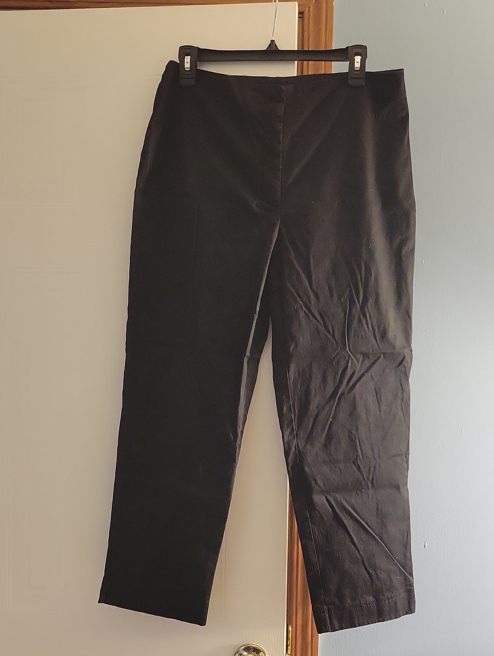 🌷🎈 Emma James Women's Stretch Black Dress Pants - Classic Straight Fit Size 8S